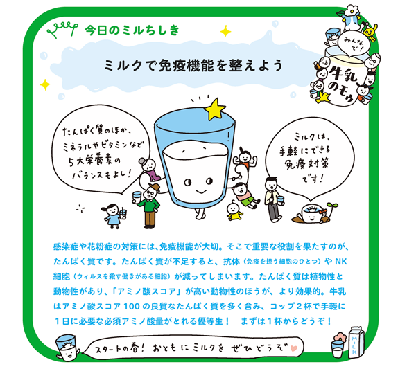 今日のミルちしき Pickup！ | MILK JAPAN（ミルクジャパン）